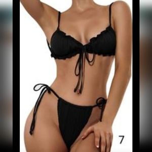 Brand New Lilosy Ribbed Bikini